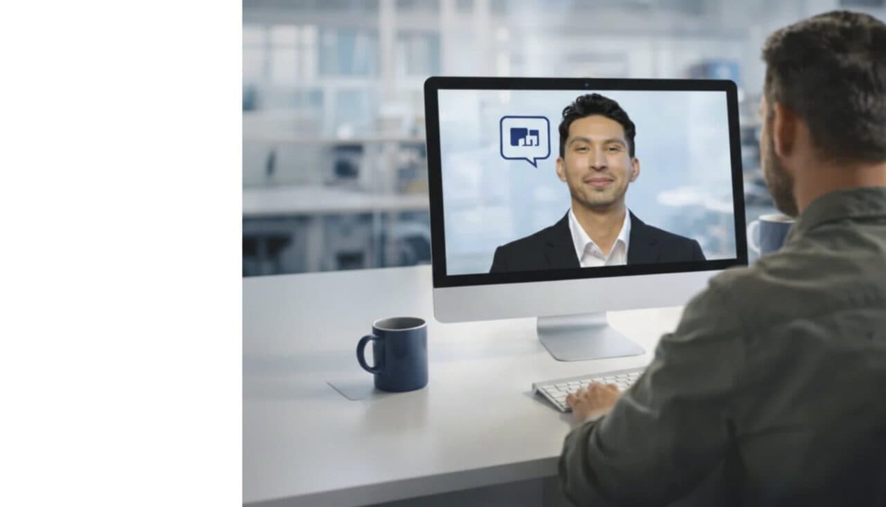 Mark the AI tutor on a monitor